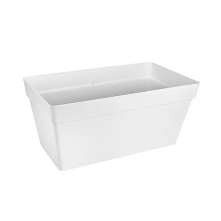 Planteur - ELHO - Bac a plantes avec roues pour terrasse - 51 L - 70 cm - Blanc