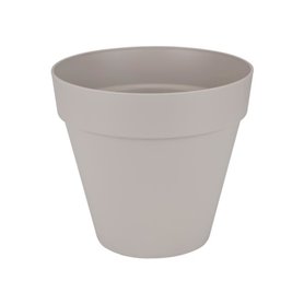 ELHO Pot de fleurs rond Loft Urban - Ø 20 cm - Gris chaud