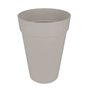 ELHO Loft Urban Pot de fleurs rond Haut 35 - Gris - Ø 34 x H 45 cm - extérieur - 100% recyclé