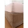 Protege-matelas - 90 x 190 cm x 25 xm - 100% Coton - 170 G/M2 - LOVELY HOME