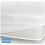 Protege-matelas - 160 x 200 cm x 25 xm - 100% Coton - 170 G/M2 - LOVELY HOME