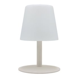 Lampe de table sans fil LED Standy Mini Cream - LUMISKY - Acier creme - Blanc chaud/blanc froid - Autonome 8h