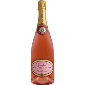 Champagne Charles de Cazanove Cazanova Rosé - 75 cl