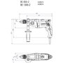 Perceuse - METABO - BEV 1300-2 - Carton - Mandrin a clé - Clé de mandrin