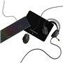 Pack gaming 4 en 1 RGB - MOBILITY - Aquila - Clavier + Casque + Souris + Tapis