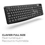 Clavier sans fil - MOBILITY LAB - Deluxe - AZERTY - Noir