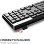 Clavier sans fil - MOBILITY LAB - Deluxe - AZERTY - Noir