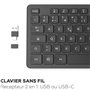 Clavier sans fil - MOBILITY LAB - Premium - AZERTY - Noir