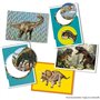 Cartes a collectionner - PANINI - DINOS NATIONAL GEOGRAPHIC KIDS - PANINIPEDIA - Blister 7 pochettes