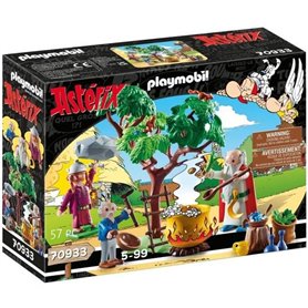 PLAYMOBIL - 70933 - Astérix : Panoramix et chaudron de Potion Magique - Multicolore - Enfant - Astérix
