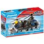 PLAYMOBIL 71149 Hélicoptere de transport des forces spéciales- - Les policiers - City Action- Unité d'élite