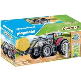 PLAYMOBIL - 71305 - Grand tracteur électrique - Country La vie a la ferme - 31 pieces