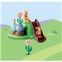 PLAYMOBIL 1.2.3 71317 Winnie l'ourson et Tigrou avec jardin d'abeilles - Disney
