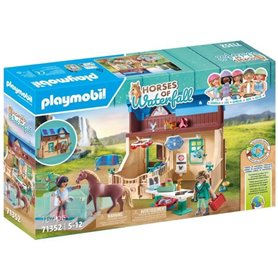 PLAYMOBIL 71352 - Vétérinaire et centre de thérapie - Horses of Waterfall - Pour enfants des 5 ans