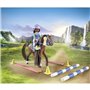 PLAYMOBIL - Zoe & Blaze avec parcours d'obstacles - Horses of Waterfall - 67 pieces - Des 5 ans