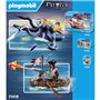 PLAYMOBIL - Pirate avec pieuvre géante - Pirates - Canon - 44 pieces - Des 4 ans