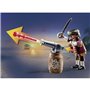 PLAYMOBIL - Pirate avec trésor - Pirates - Monstre homme serpent - Canon - 55 pieces - Des 4 ans