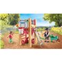 PLAYMOBIL 71475 Charpentier avec tourelle de jeu - My Life - 58 pieces - Jeu de rôle créatif