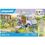 PLAYMOBIL 71493 Van pour cheval et poneys avec enclos