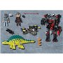 PLAYMOBIL - 70626 - Dino Rise - Saichania et Robot soldat - Mixte - 73 pieces