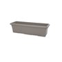 PLASTIKEN Jardiniere rectangulaire - 80 X 33 cm - Taupe