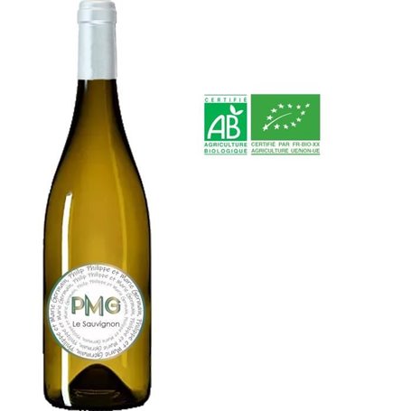 Philippe et Marie Germain Sauvignon - Vin blanc de Loire - Bio 2022