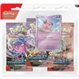 Pokémon Coffret Tripack 3 Boosters EV05 Ecarlate et Violet - Forces Temporelles : Mélo ou Motorizard - modele aléatoire