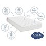 Matelas Bébé Parfait - 60x120x10 cm - 2 Faces : Été / Hiver - Déhoussable - Anti Acarien