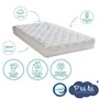 Matelas Bébé Climatisé - 70x140x10 cm - Reversible - Déhoussable - Anti Acarien - Fabrication Française