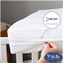 Lot de 2 Proteges Matelas Bébé Allergostop - 60x120 cm - Contre les Punaises de Lits et les Acariens - Housse complete I