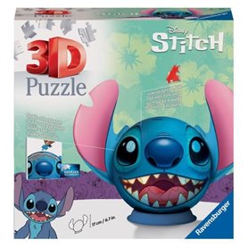 Puzzle 3D Ball Disney Stitch 72 pieces