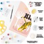 CreArt Be Wild 20x20 cm - Peinture par numéros  Des 12 ans  Ravensburger - 23665
