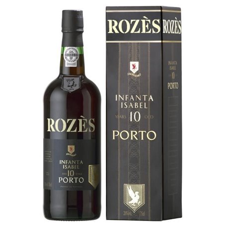 Rozes - 10 Ans - Infanta Isabel - Porto - 75 cl - Étui