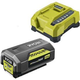 Batterie RYOBI 36V LithiumPlus 4.0 Ah - 1 chargeur rapide RY36BC60A-140