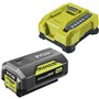 Batterie RYOBI 36V LithiumPlus 4.0 Ah - 1 chargeur rapide RY36BC60A-140