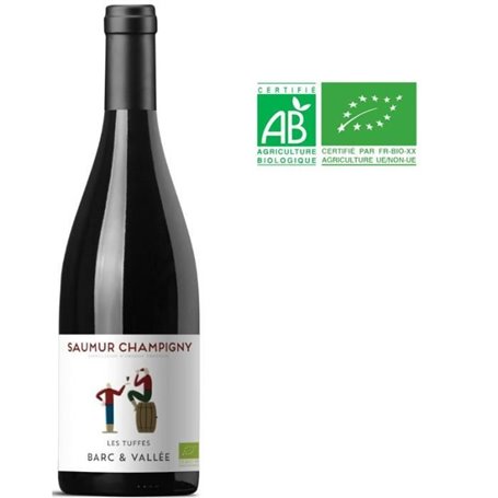 Les Tuffes Barc & Vallée Saumur Champigny - Vin rouge de Loire - Bio