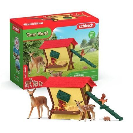 Cabane des animaux de la foret
