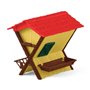 Cabane des animaux de la foret, Coffre schleich 42658 Farm World, pour enfants des 3 ans