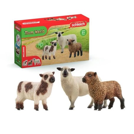 Figurine Trio de moutons