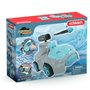 SCHLEICH -  42669   ELDRADOR CREATURES Crashmobile de Glace avec Mini Creature - Coffret voiture avec figurine fantastiq