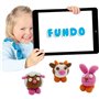 Pâte a modeler FunDo - Animaux de la ferme (3x90gr-1x40gr) - SES CREATIVE - Interactive pour les jeunes enfants.