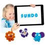 Pâte a modeler FunDo - Animaux sauvages (3x90gr-1x40gr) - SES CREATIVE - Interactive pour les jeunes enfants.