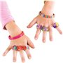 Bagues et bracelets - SES CREATIVE - Contient peinture, pinceau, 5 bagues et 2 bracelets