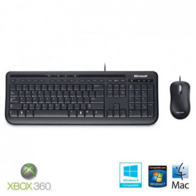 Microsoft Wired Keyboard 600 Noir + souris 48,99 €