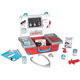 Smoby - Malette médicale  - Nombreux accessoires de médecin - Dés 3 ans - Fabriqué en France