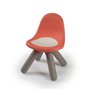 Chaise enfant rouge brique - SMOBY - KID - Anti UV - Fabrication française