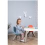 Chaise enfant bleu orage - SMOBY - KID - Anti UV - Max 50 Kg - Fabrication française