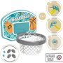 Smoby - Panier de Basket enfant - Accessoire de toboggan Smoby - 3 en 1 - Dés 3 ans