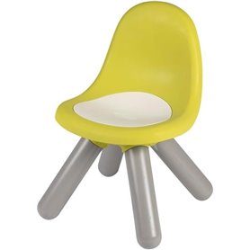 Smoby - Chaise enfant Verte - Extérieur et Intérieur - H27cm - Fabrication française