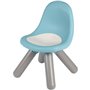 Smoby - Chaise enfant Bleue- Extérieur et Intérieur - H27cm - Fabrication française